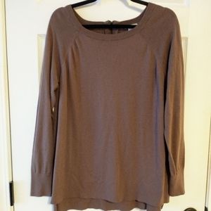 Nordstrom Halogen Long-Sleeve Zip Back Sweater